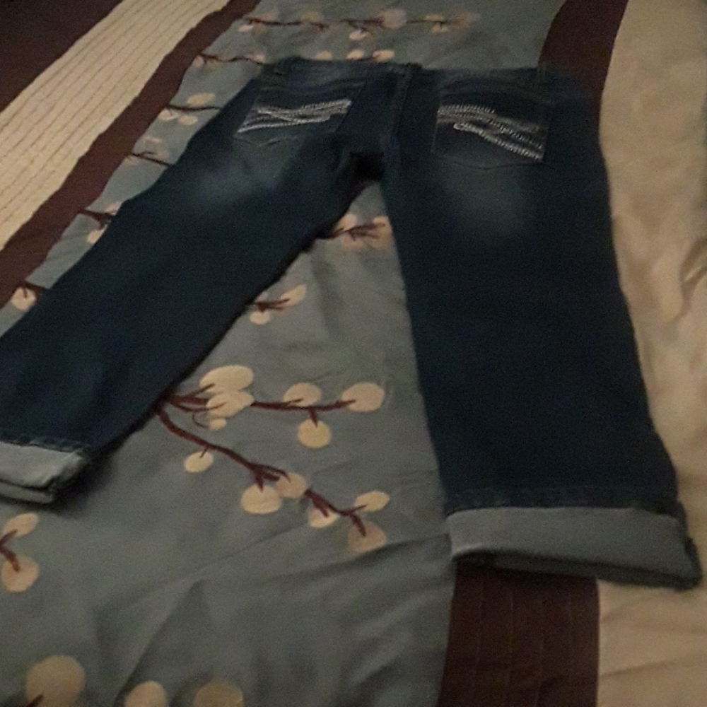 Denim Capris